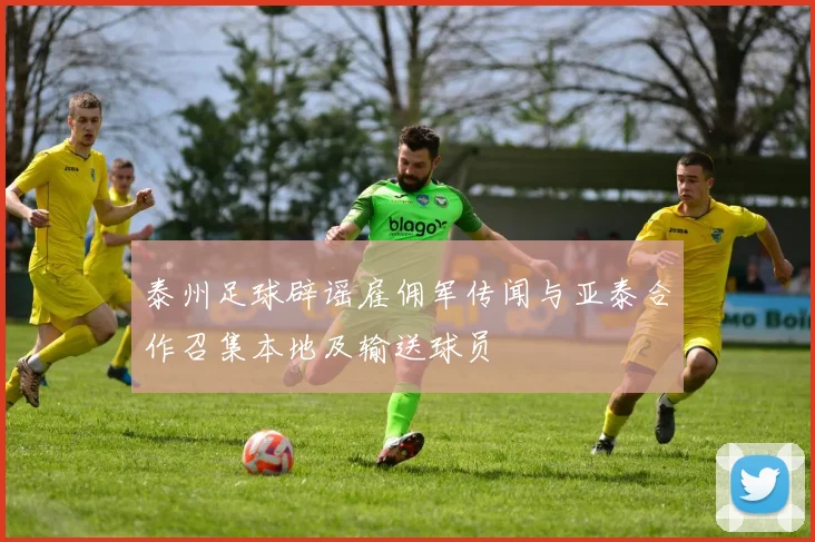 泰州足球辟谣雇佣军传闻与亚泰合作召集本地及输送球员